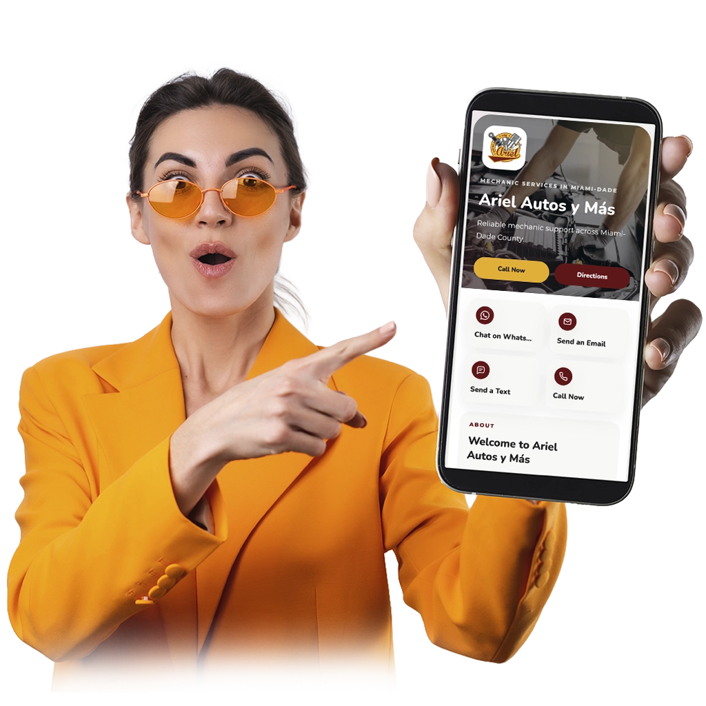 Not ready for a full website? Mango Quick Page is a mobile-first business page with contact info, map, social links, QR code, and optional custom domain setup.